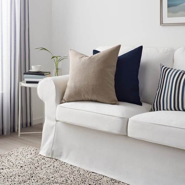 Vigdis Cushion Cover Beige Ikea