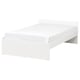 VIHALS Bed frame, white, Full/Double
