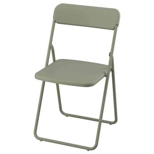VIHALS Folding chair - green