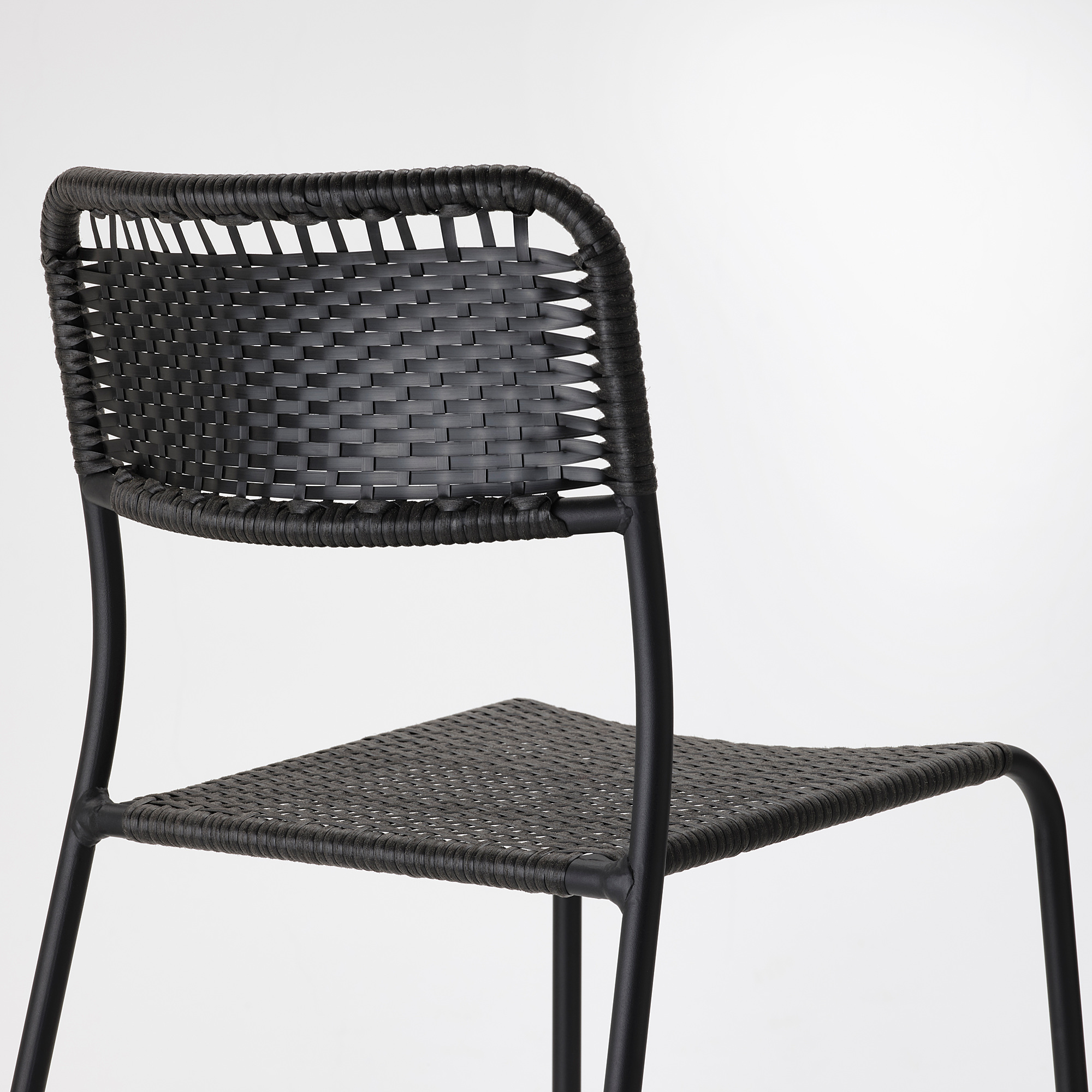 VIHOLMEN Chair, outdoor, dark gray IKEA