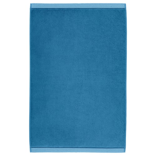 VIKFJÄRD bath mat blue 32 " 20 " 4.31 sq feet 3 oz/sq ft