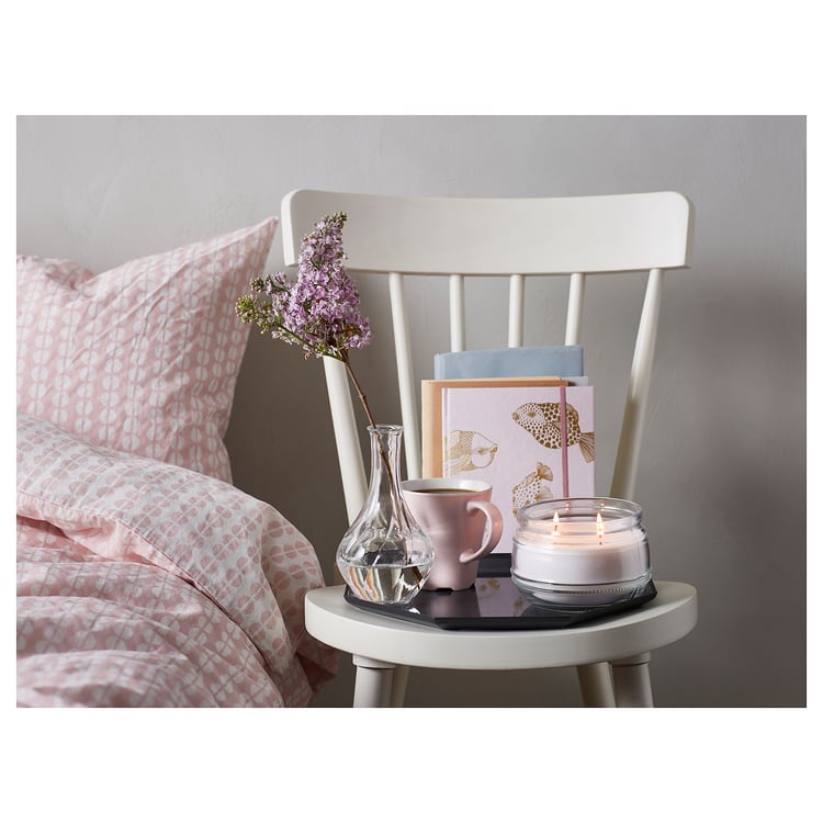 VILJESTARK vase, clear glass, 6 ¾" IKEA