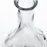 VILJESTARK Vase, clear glass, 6 ¾ "