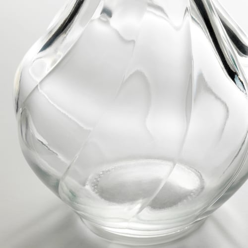VILJESTARK vase, clear glass, 6 ¾" IKEA