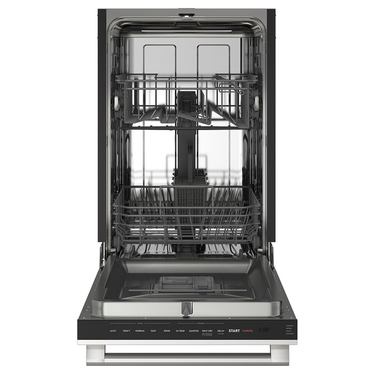VILLKORLIG builtin dishwasher, Stainless steel, 18" IKEA