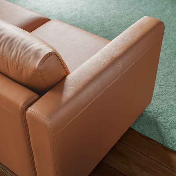 VIMLE Loveseat, Grann/Bomstad golden brown