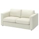 VIMLE sofa, beige, modern design, clean lines, spacious cushions.