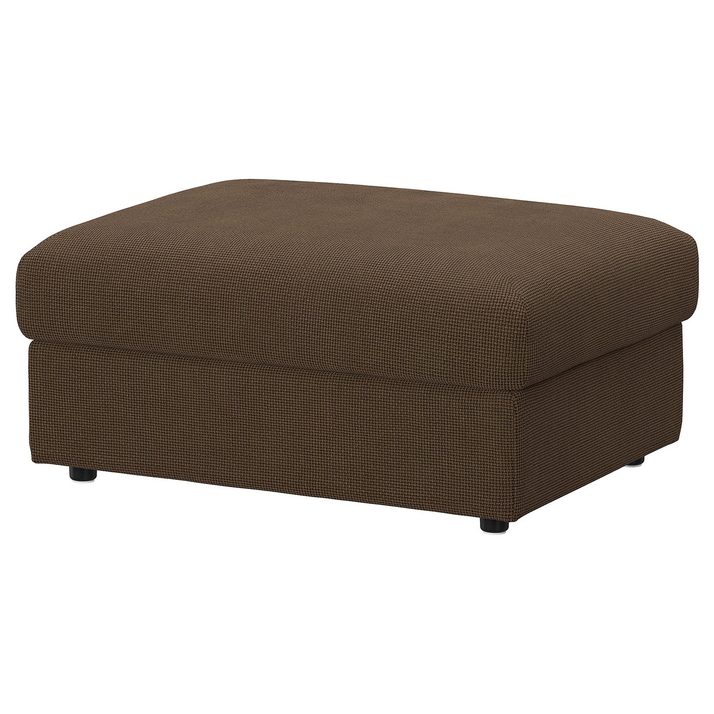 VIMLE ottoman with storage, Mosshed dark-brown - IKEA