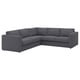 VIMLE Sectional, 4-seat corner, Gunnared medium gray