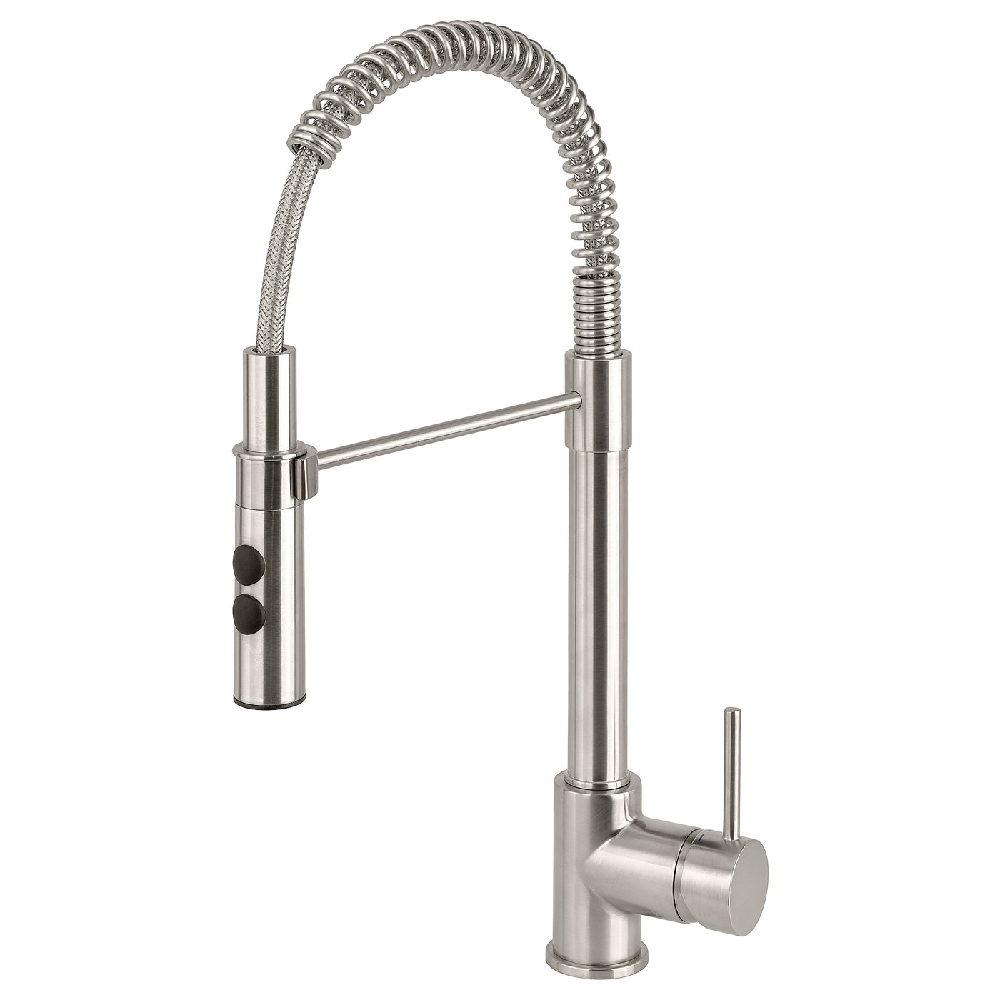 Kitchen Faucet With Handspray, Stainless Steel