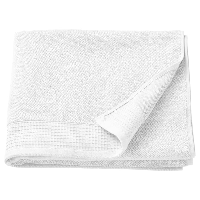 VINARN bath towel, white, 28x55" IKEA