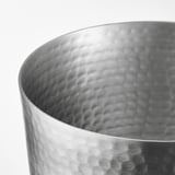 VINDFLÄKT Plant pot, silver color, 6 "