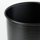 VINDFLÄKT Vase, black, 10 "