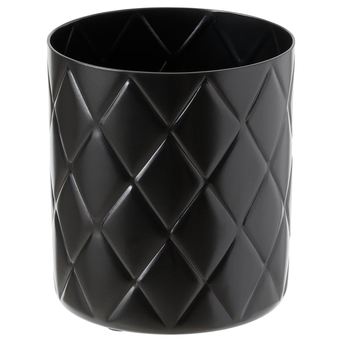 VINDFLÄKT vase, black, 5" IKEA