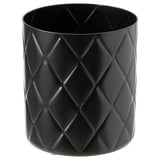 VINDFLÄKT Vase, black, 5 "