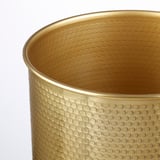 VINDFLÄKT Vase, gold, 10 "