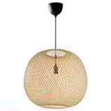 VINDÖGA Pendant lamp, bamboo/handmade, 20 "