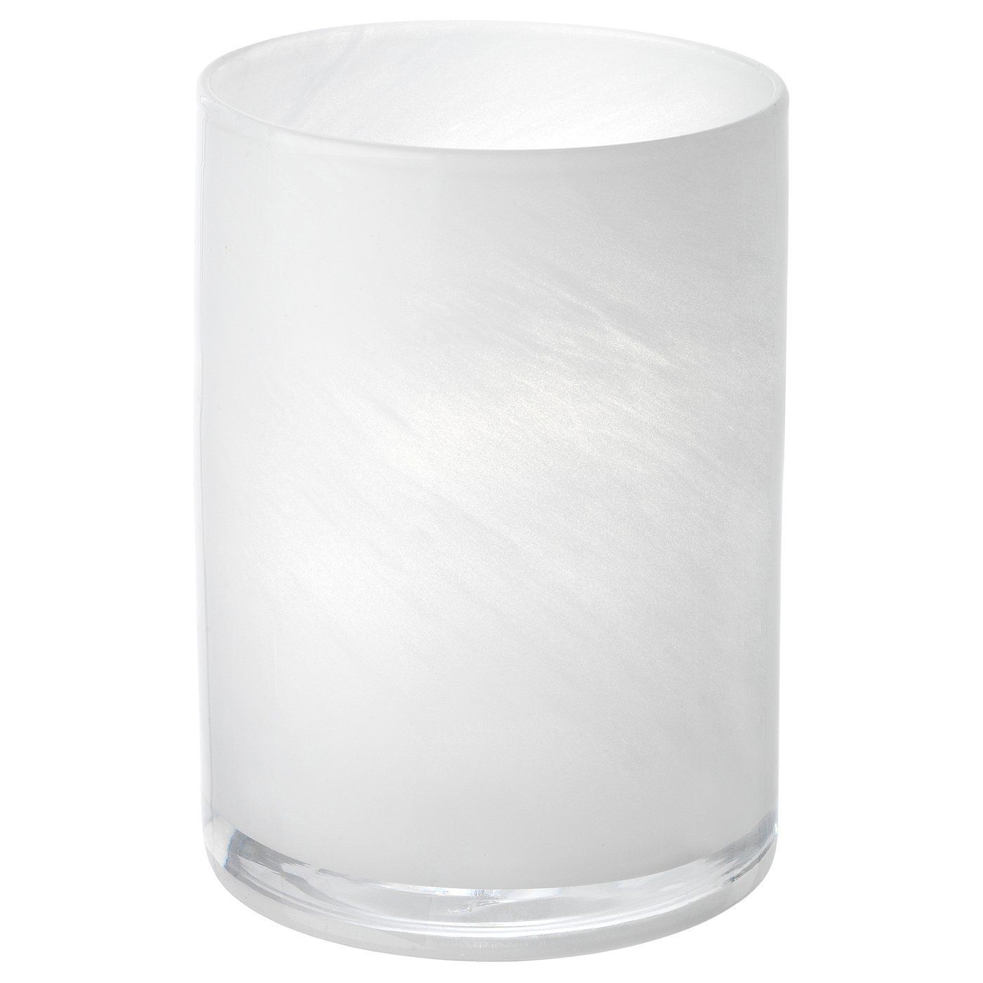 VINDSTILLA candle holder, white, 6