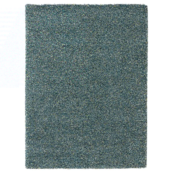 VINDUM Rug, high pile, bluegreen blue, 5 ' 7"x7 ' 7" IKEA