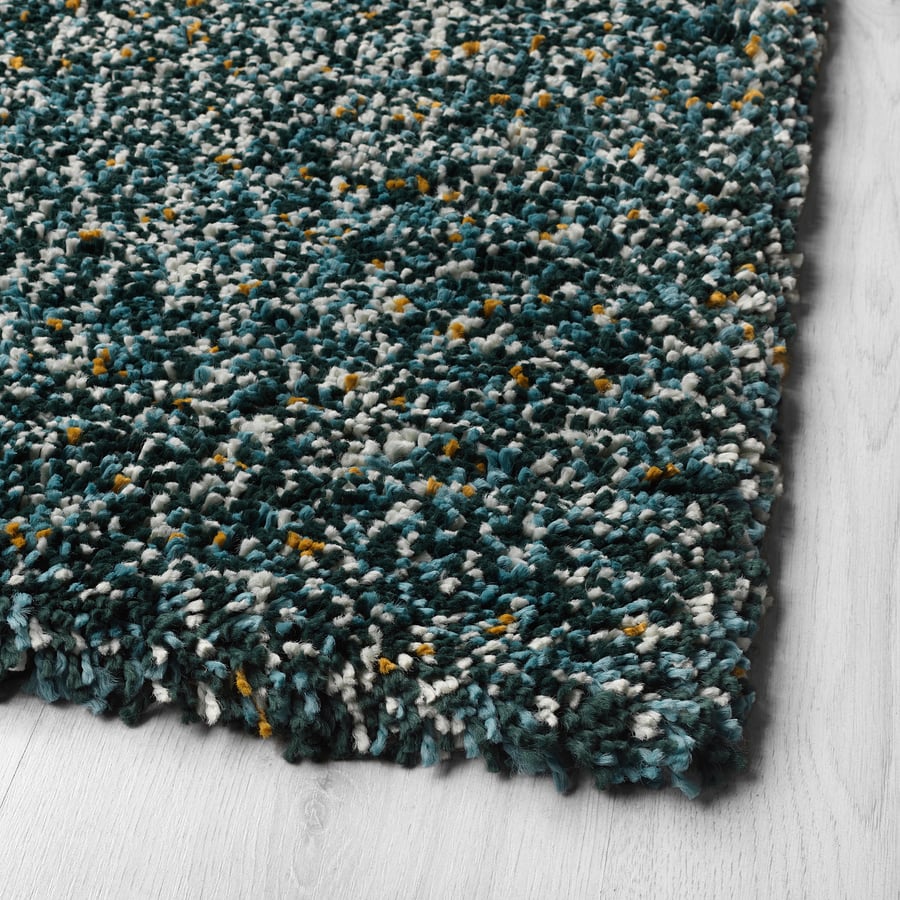 VINDUM Rug, high pile, bluegreen blue, 5 ' 7"x7 ' 7" IKEA
