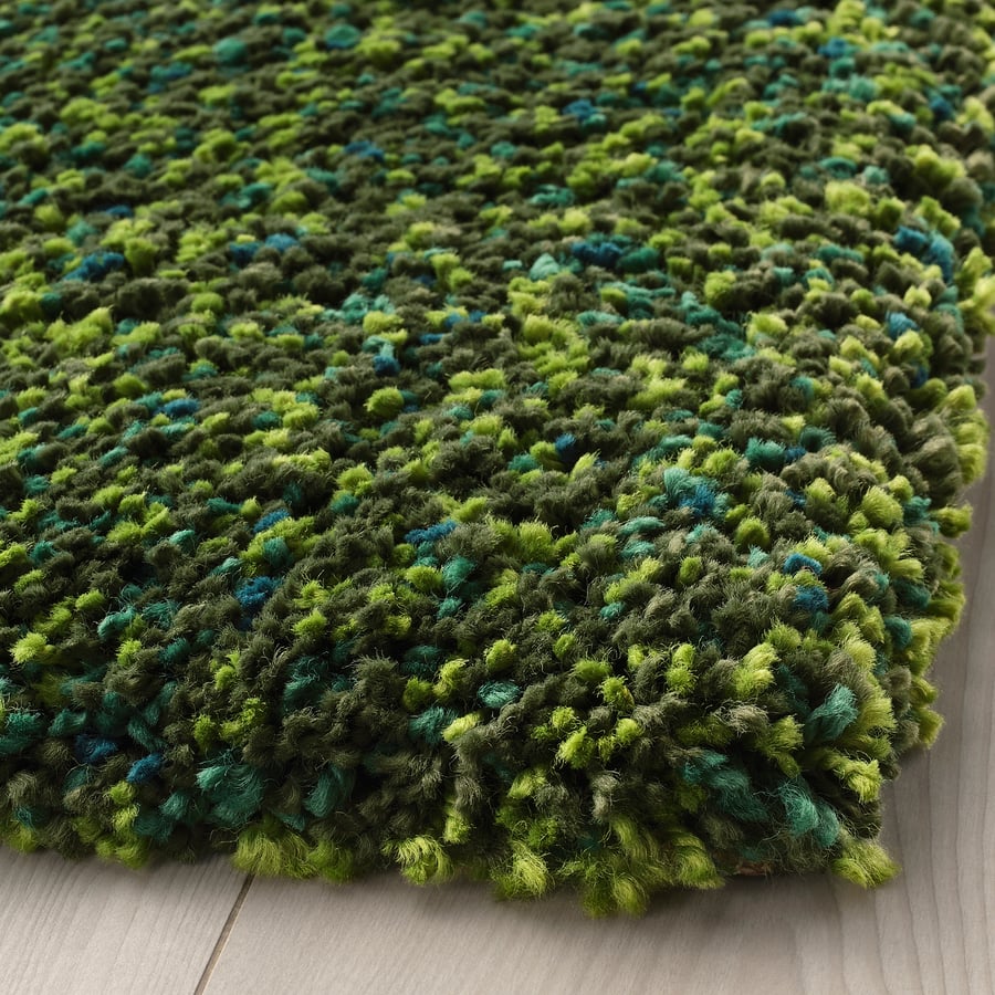 VINDUM rug, high pile, green, 6'7"x8'10" IKEA