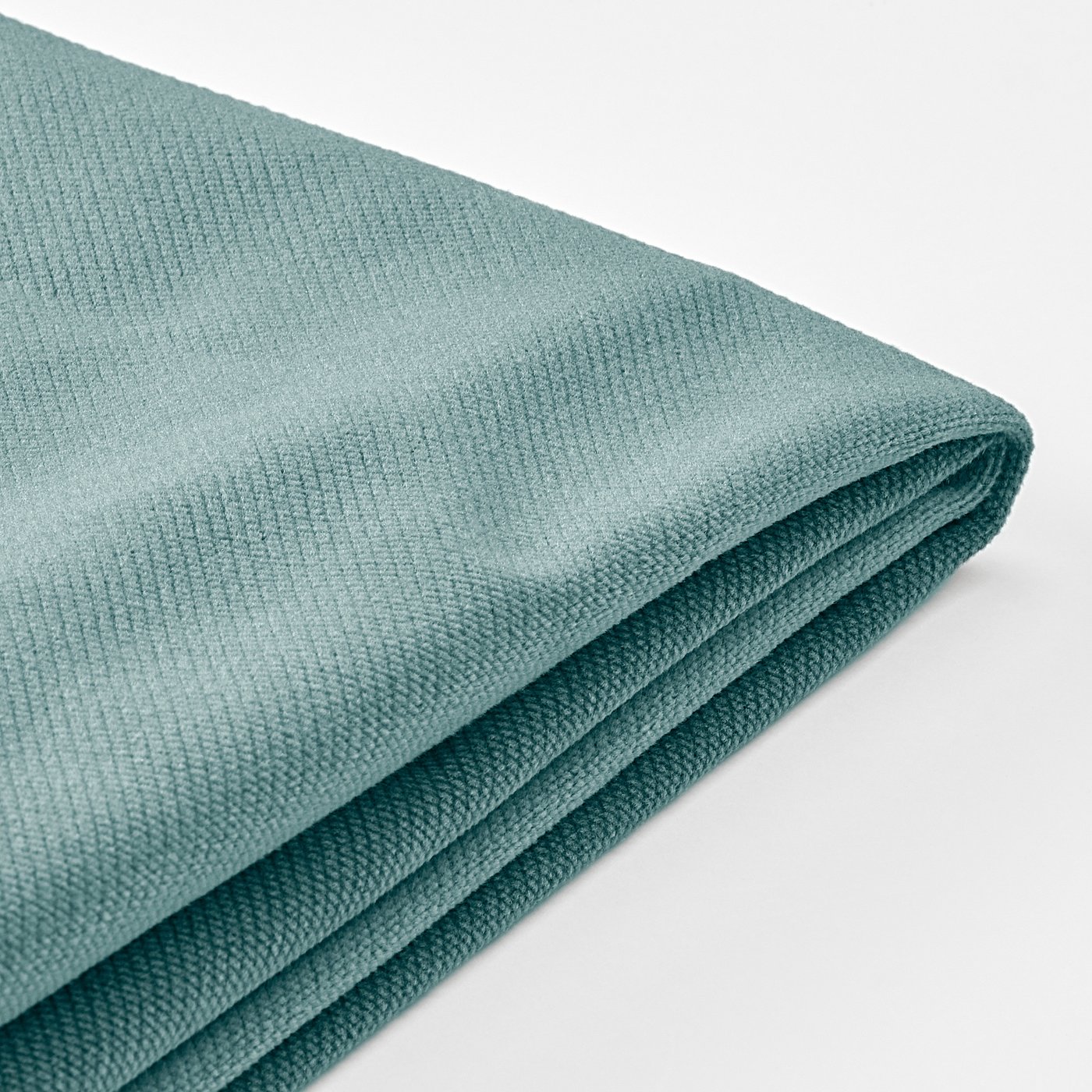 VINLIDEN cover for sofa, with chaise/Hakebo light turquoise