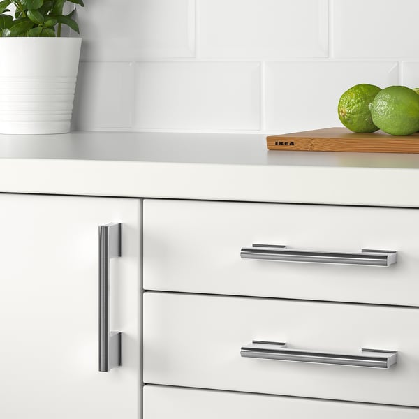 Vinna Handle Stainless Steel Ikea