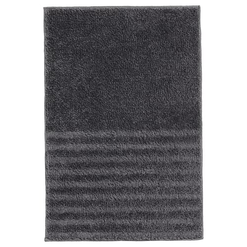 VINNFAR bath mat dark gray 24 " 16 " 2.58 sq feet 4.29 oz/sq ft