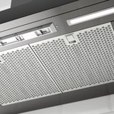 VINSTGIVANDE Wall mounted range hood, black Stainless steel