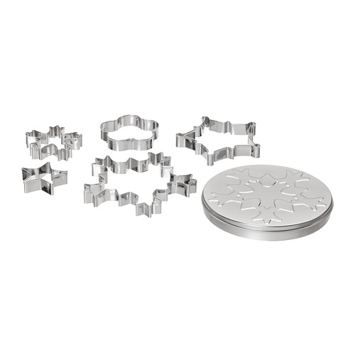 VINTER 2018 5 cookie cutters with container IKEA