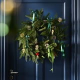 VINTERFINT Artificial wreath, indoor/outdoor/pine cone green, 23 ½ "