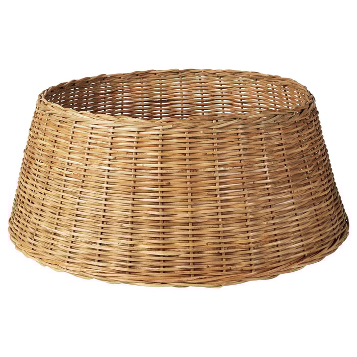 VINTERFINT Christmas tree skirt, rattan IKEA