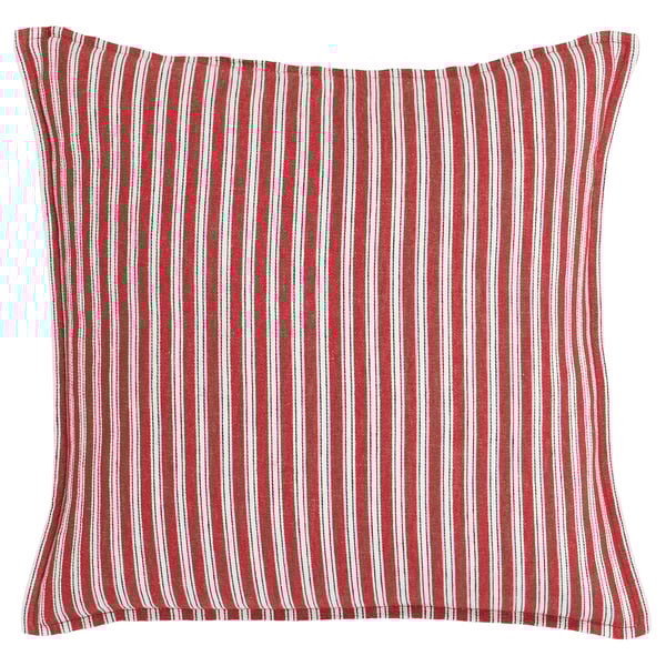 VINTERFINT Cushion cover, stripe red/white, 20x20 "
