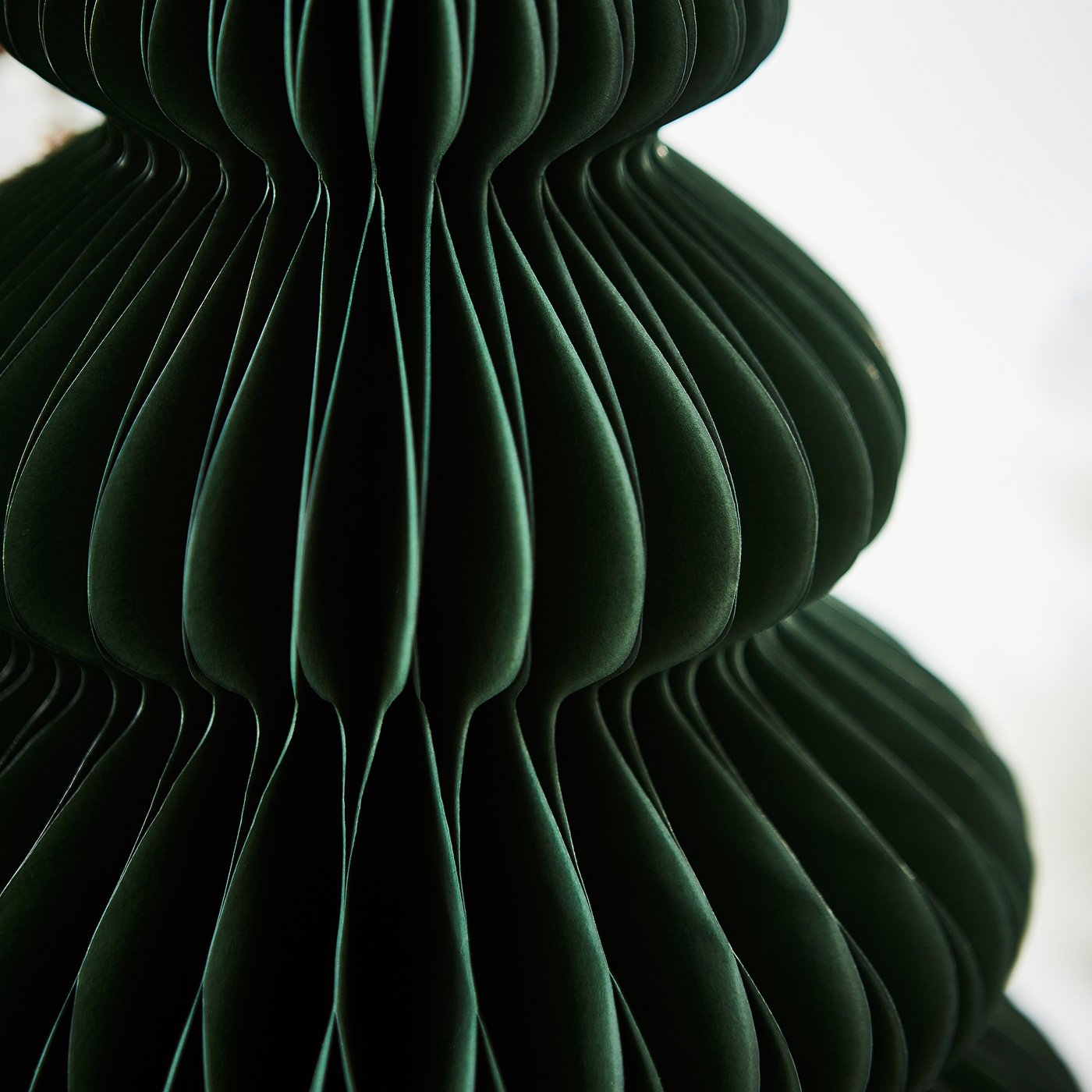 Decoration, Christmas tree shaped green 3