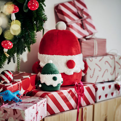 VINTERFINT Decoration, Santa Claus green, 5 1/2 "