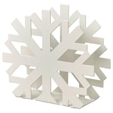 VINTERFINT Napkin holder, snowflake white, 6 ½x5 ¾ "