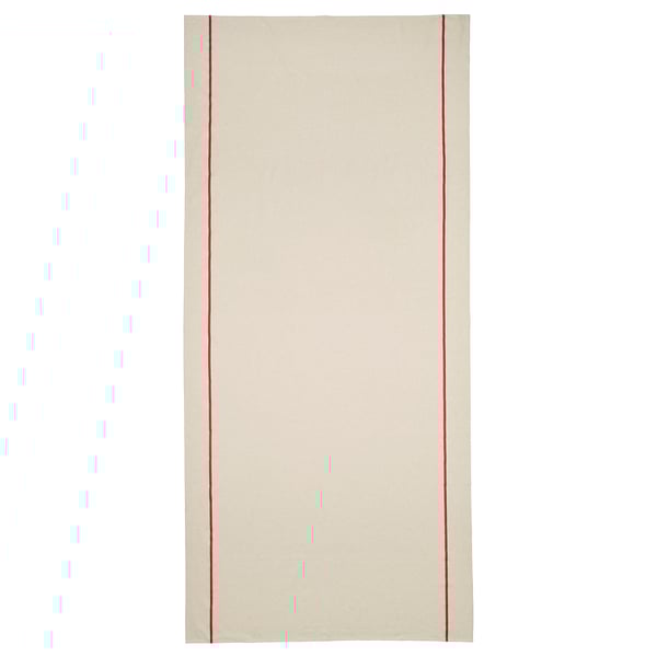 VINTERFINT Tablecloth, off-white/red, 57x126 "