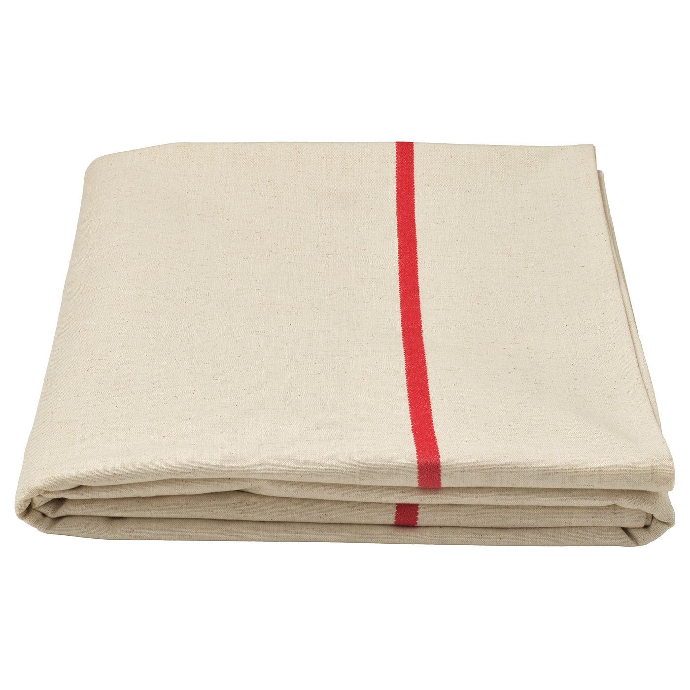 Tablecloth, Off-White/Red