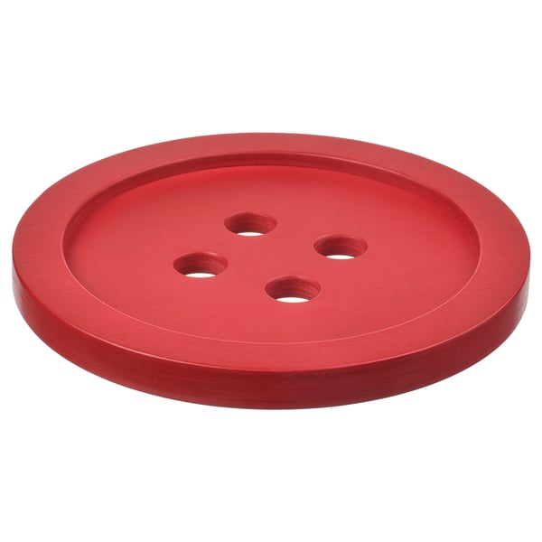 VINTERFINT Tray, button red, 12 "
