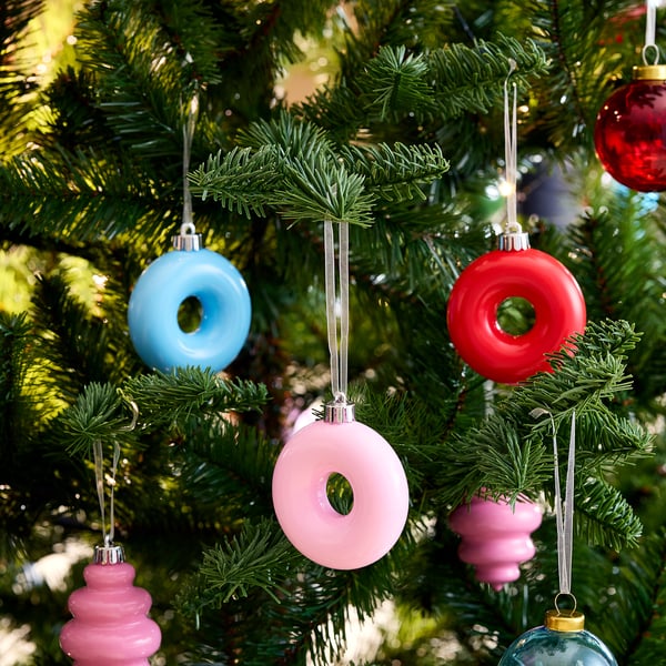VINTERFINT Tree ornament, mixed colors, 2 3/4 "