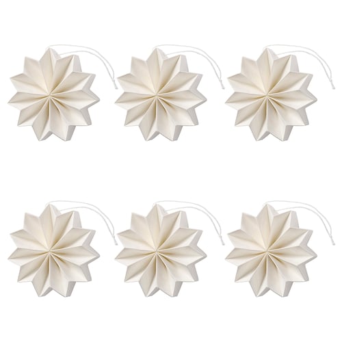 VINTERFINT Tree ornament, paper/off-white