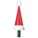 VINTERFINT Tree topper, spire, Santa Claus hat red, 10 ¼ "