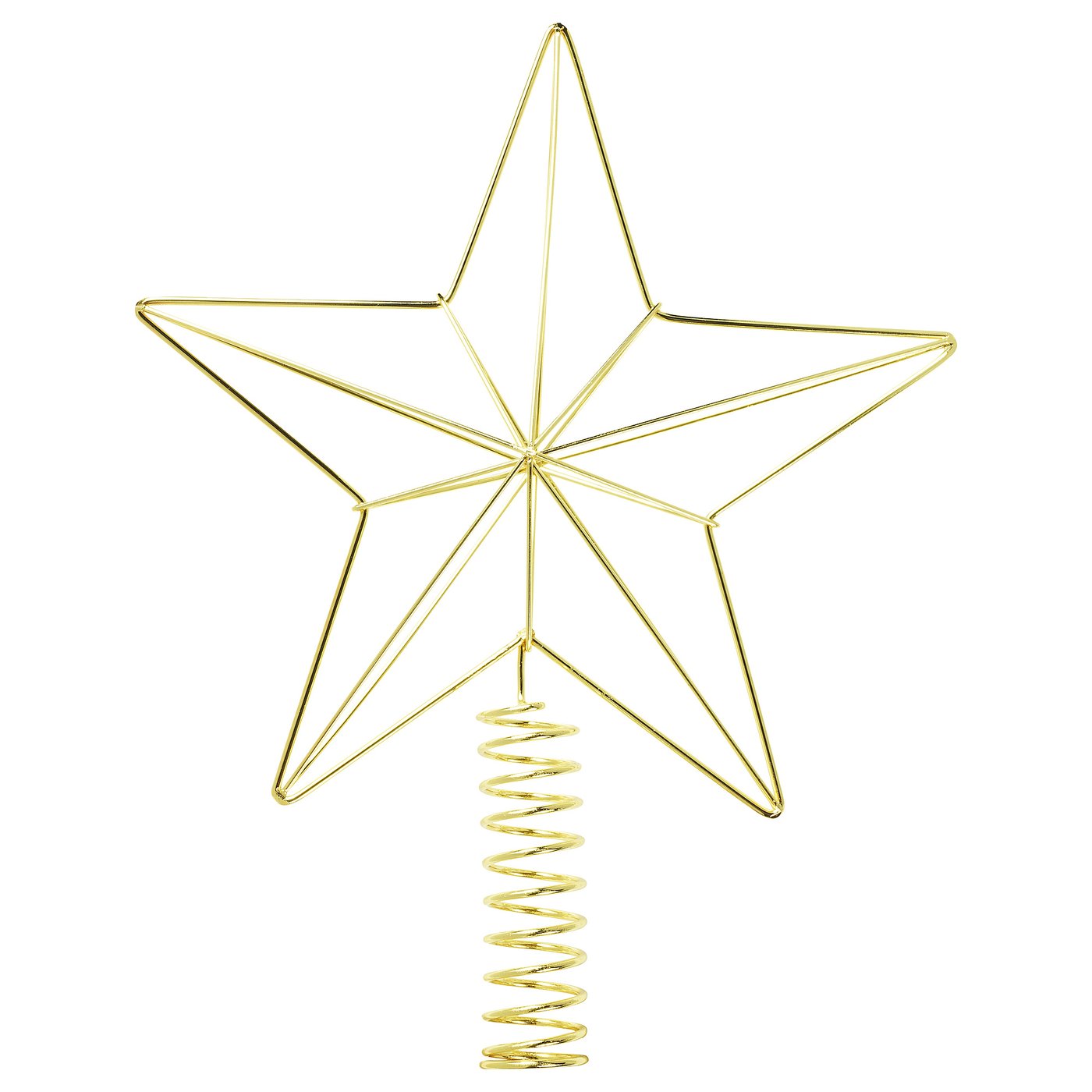 Tree Topper, Star, Gold