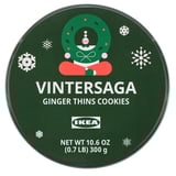 VINTERSAGA Ginger thins, 1 lb