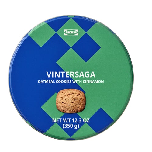 VINTERSAGA Oat biscuits with cinnamon, 1 lb