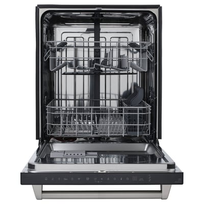 VINTROSA Built-in dishwasher, Stainless steel, 24 "