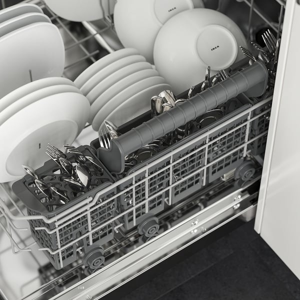 VINTROSA Built-in dishwasher, Stainless steel, 24 "