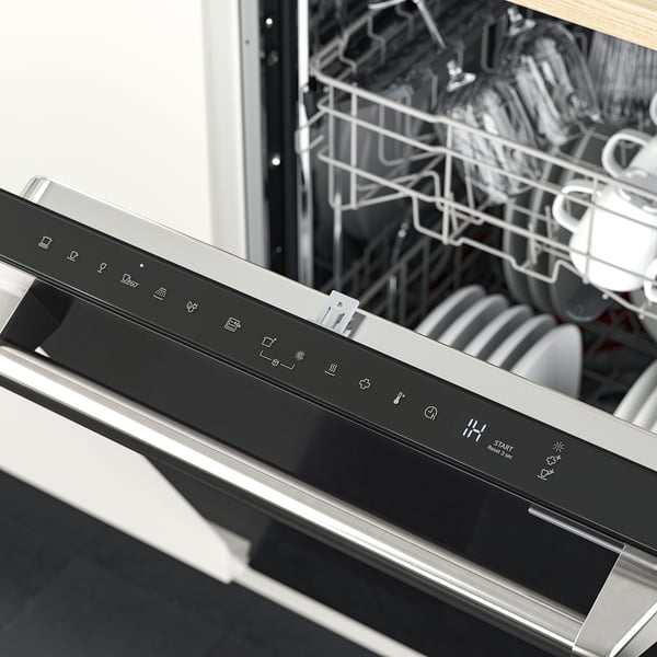 VINTROSA Built-in dishwasher, Stainless steel, 24 "