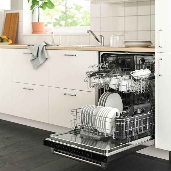 VINTROSA Built-in dishwasher, Stainless steel, 24 "