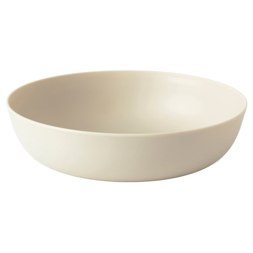 VITABBORRE Deep plate/bowl, beige, 7 ¾ "
